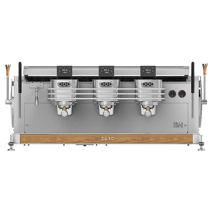 Dalla Corte Zero Plus Classic Multiboiler Siebträger 3 Brühgruppen Espressomaschine inklusive Garantie