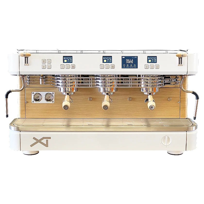 Dalla Corte XT Barista Multiboiler Siebträger 3 Brühgruppen Espressomaschine inklusive Garantie
