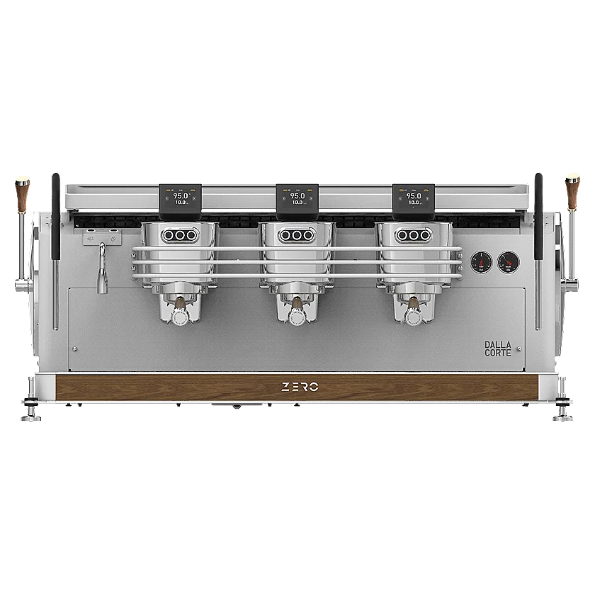 Dalla Corte Zero Plus Classic Multiboiler Siebträger 3 Brühgruppen Espressomaschine inklusive Garantie