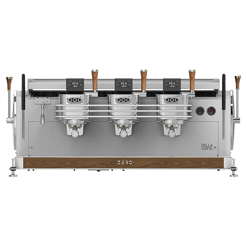 Dalla Corte Zero Plus Barista Multiboiler Siebträger 3 Brühgruppen Espressomaschine inklusive Garantie