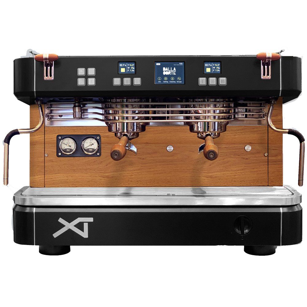Dalla Corte XT Barista Multiboiler Siebträger 2 Brühgruppen Espressomaschine inklusive Garantie