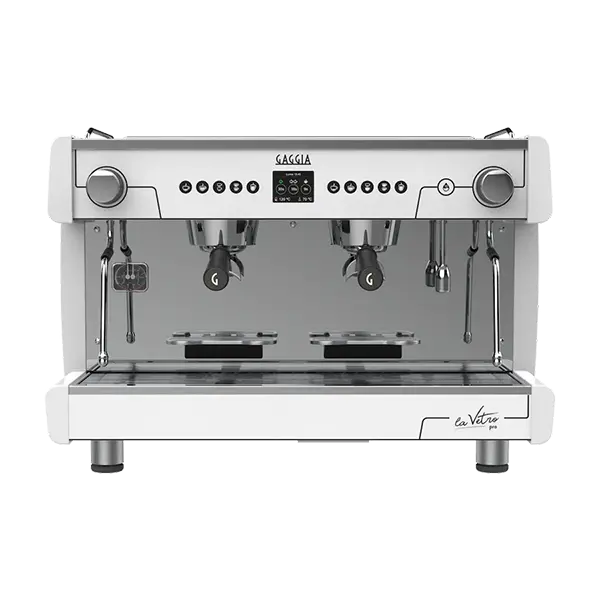 Gaggia la Vetro Pro 2-Gruppige Zweikreiser Siebträgermaschine professional inklusive Garantie