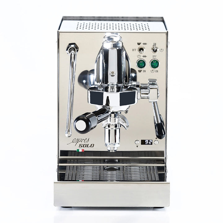 iDEA Espressolo Plus Dualsystem Thermoblock und Kessel Siebträger inklusive 5 Jahre Garantie