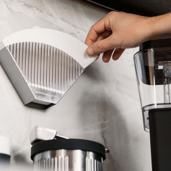 Moccamaster Filterhalter für Kaffeefilter im Melitta-Format Trapezfilter aus Edlstahl