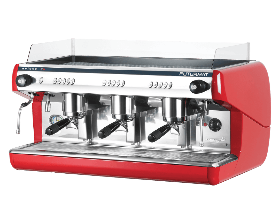 Futurmat F3 3-Gruppige Zweikreiser Siebträgermaschine professional inklusive Garantie