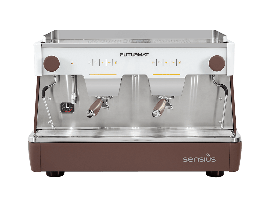 Futurmat Sensius One 2-Gruppige Zweikreiser Siebträgermaschine professional inklusive Garantie