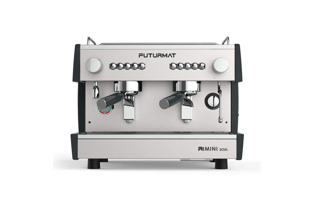 Futurmat Rimini Soul 2-Gruppige Zweikreiser Siebträgermaschine professional inklusive Garantie