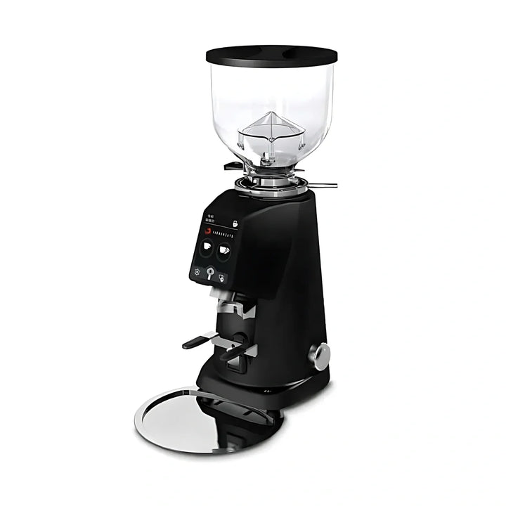 Fiorenzato F4 Evo Grind on Demand Espressomühle mit Dark-T Mahlscheiben für Siebträger inklusive 2 Jahre Garantie