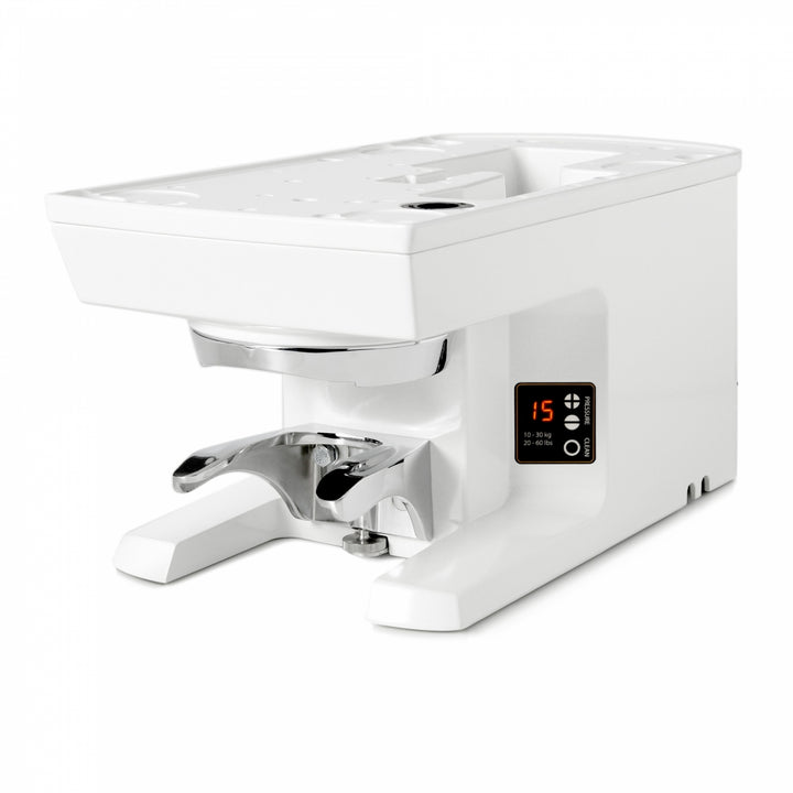 Puqpress M5 automatischer Tamper Unterbau Gerät mit Halterung für Dalla Corte DC One Mühlen inklusive Jahre Garantie